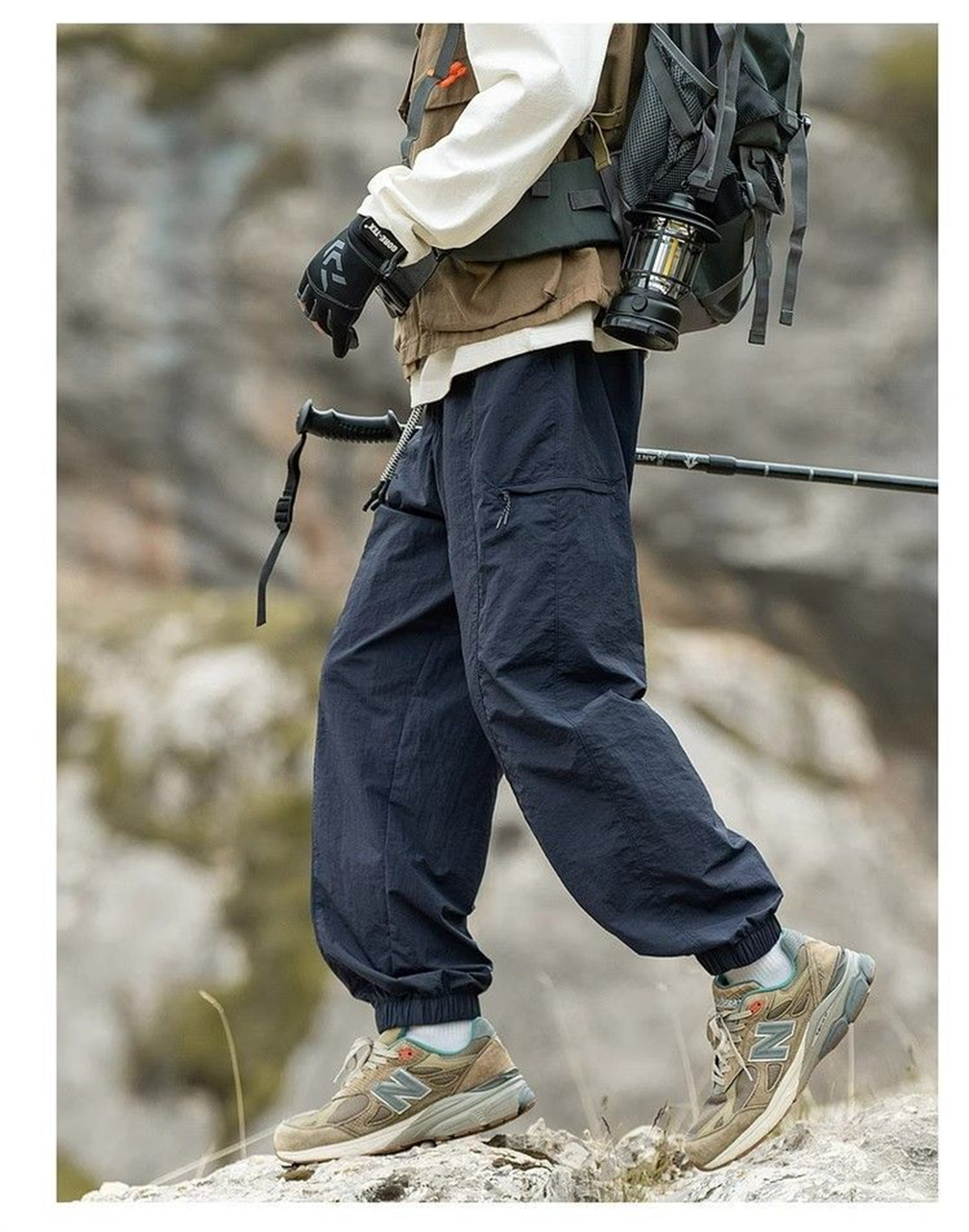 Outdoor Sport Hiking Pants - Vintage Baggy Hiking Cargo Pants Men