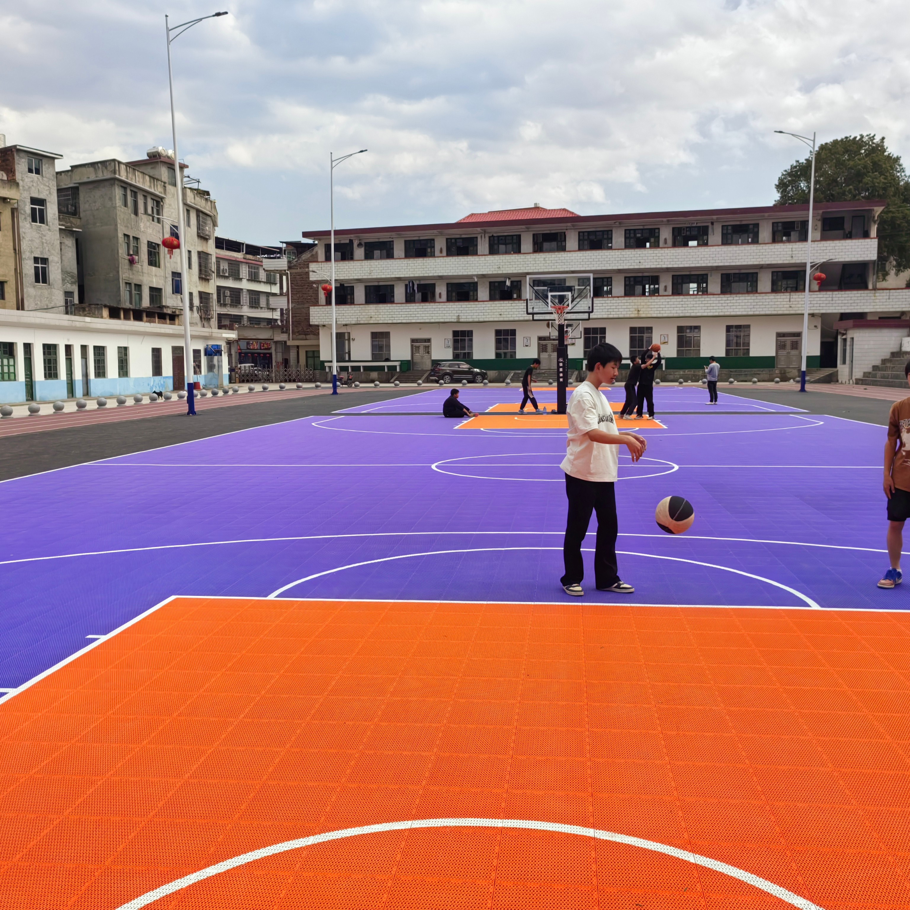 Modern Outdoor Sport Court Til - Outdoor Sport Court Tiles avis et prix