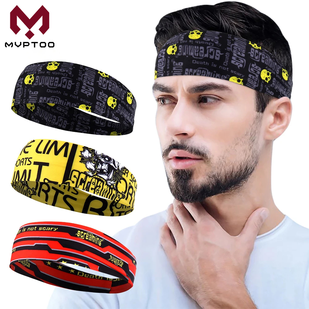 Men Women Sport Headband Skull - Outdoor Sport Gym avis et prix