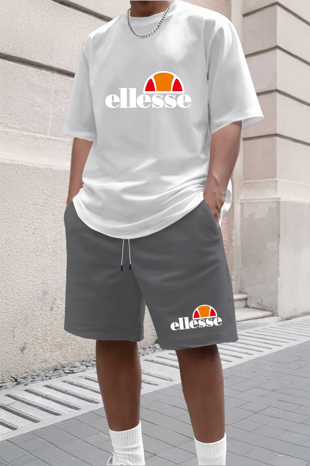 2026 Summer New Men Casual Cre - Outdoor Sport Outfit avis et prix