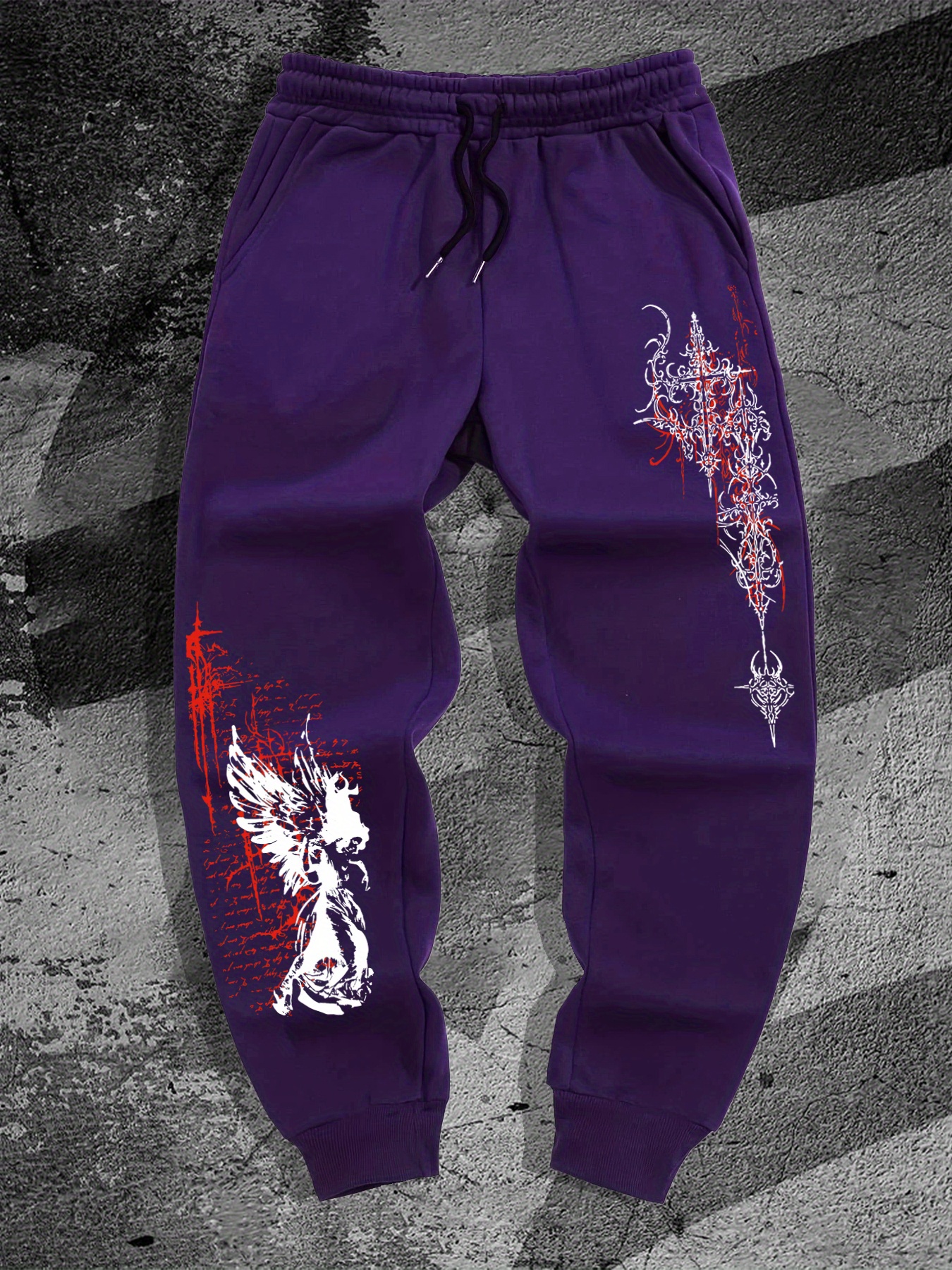 Gothic Angel Print Fashion Har - Outdoor Sport Hiking Pants avis et prix