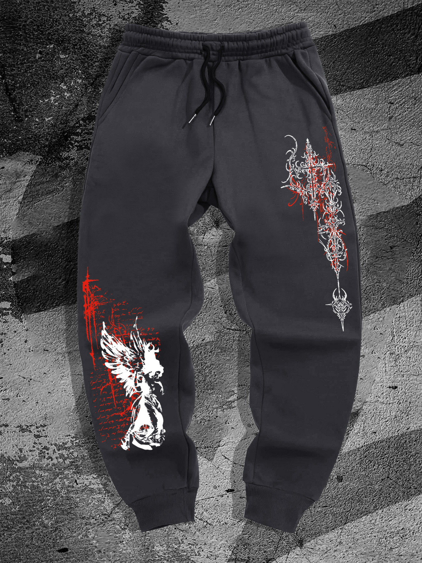 Gothic Angel Print Fashion Har - Outdoor Sport Hiking Pants avis et prix