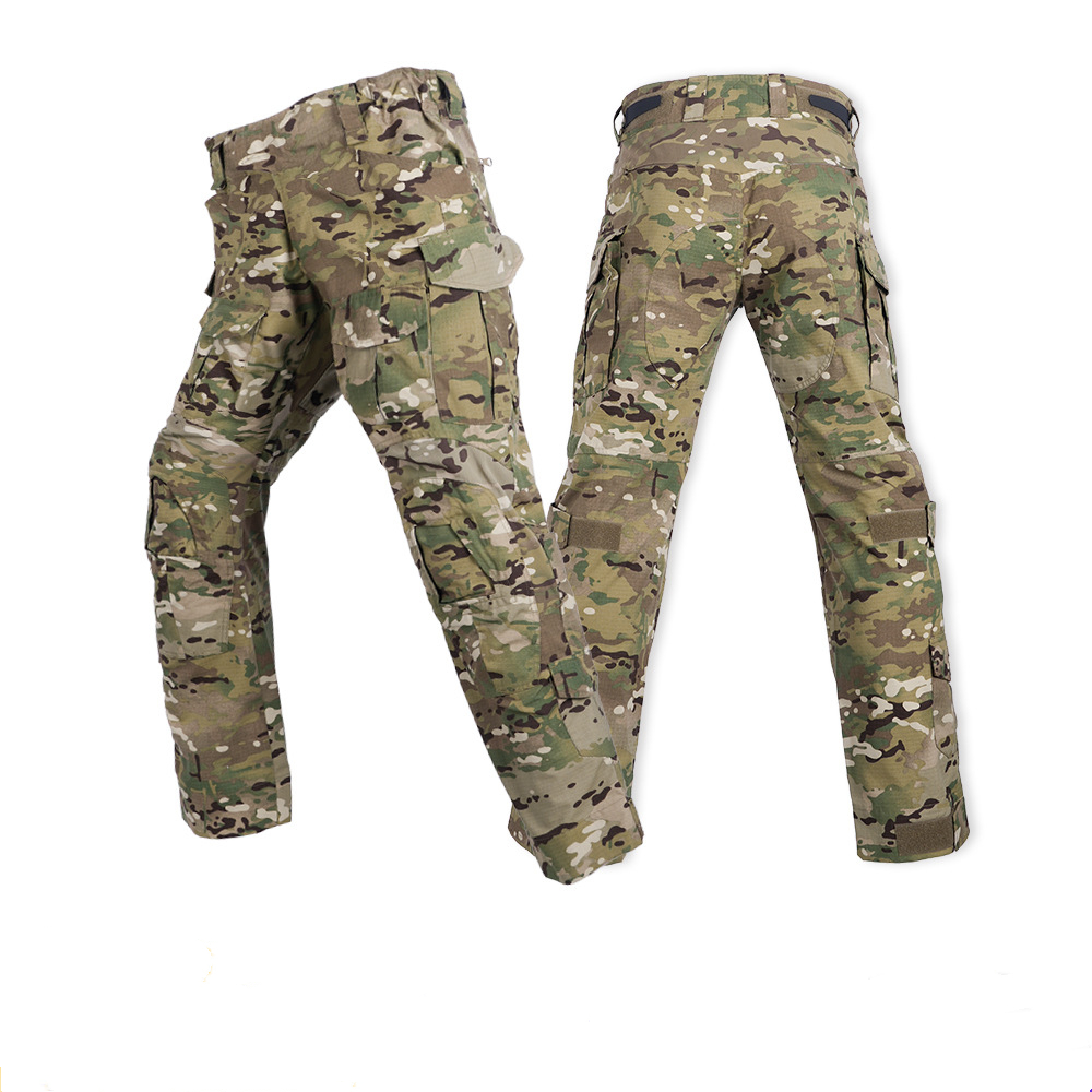 Men Combat Pants With Knee Pad - Outdoor Sport Hiking Pants avis et prix