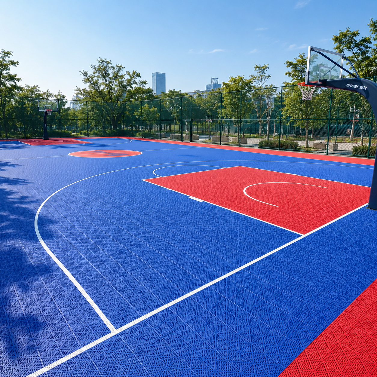 Intelligent pp Interlocking Po - Outdoor Sport Court Tiles avis et prix