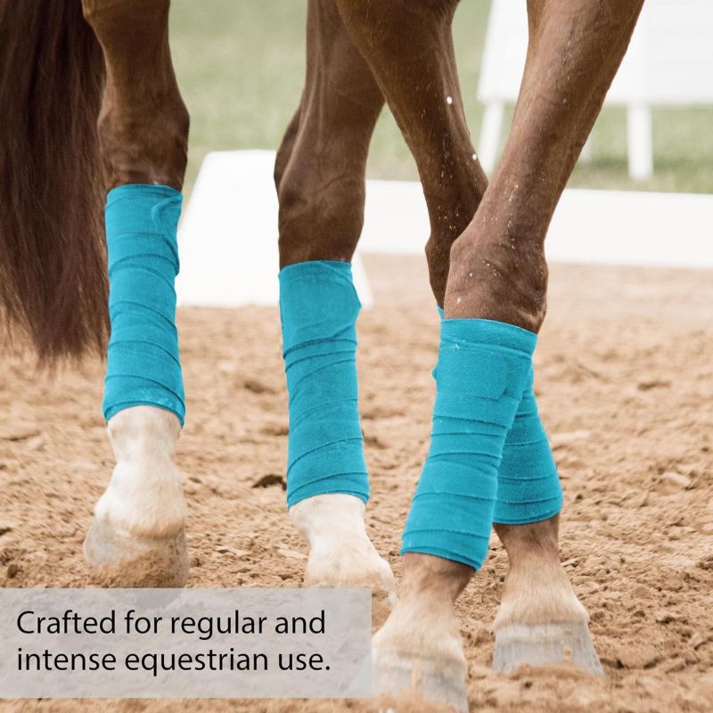 4 Pack Horse Polo Wraps Upgrad - Polo Wraps Fleece avis et prix