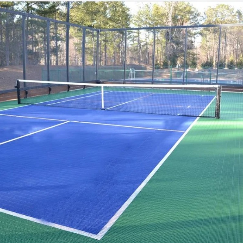 long warranty PP pickleball co - Outdoor Sport Court Tiles avis et prix